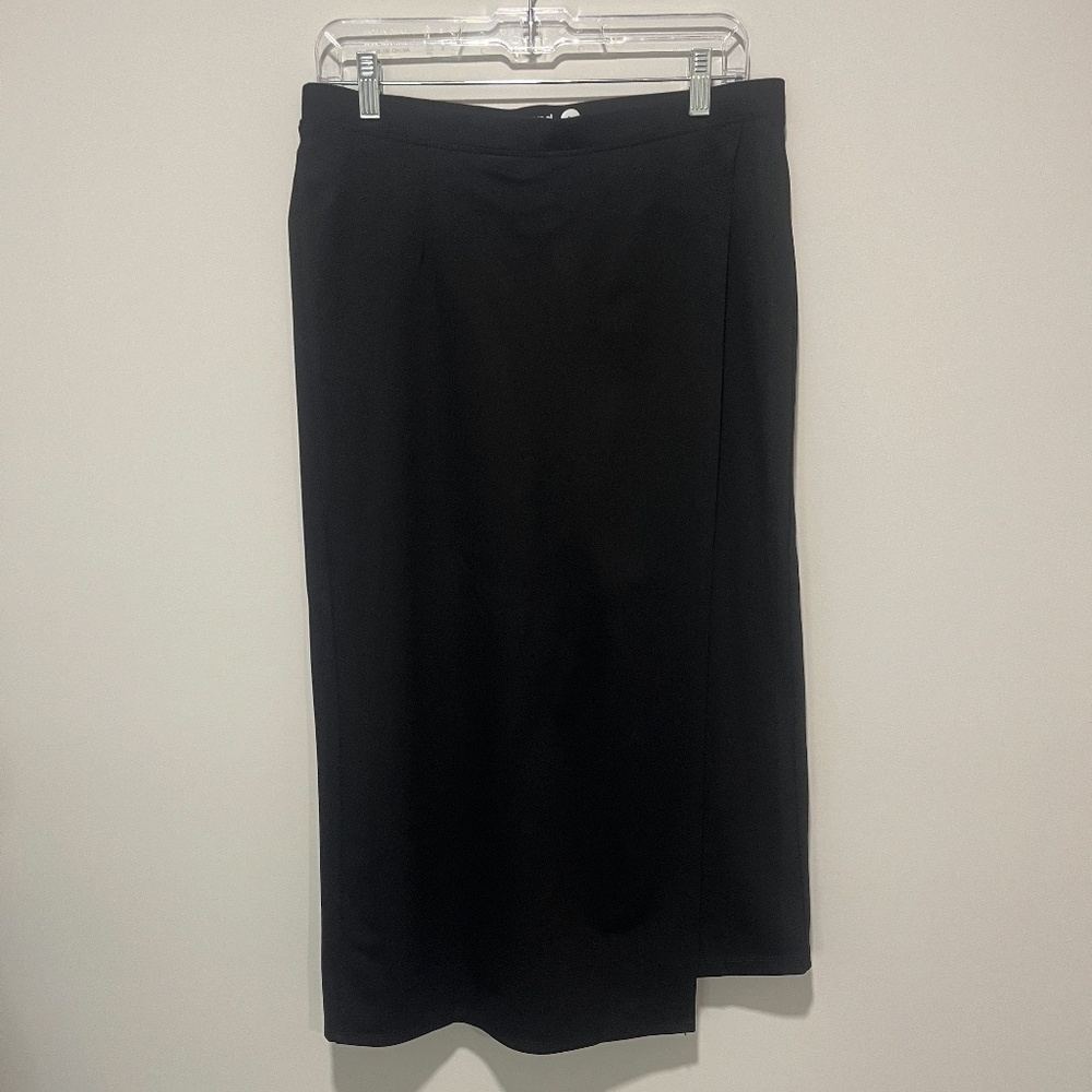 Betabrand Black, Wrap Skirt/Leggings, Size Large